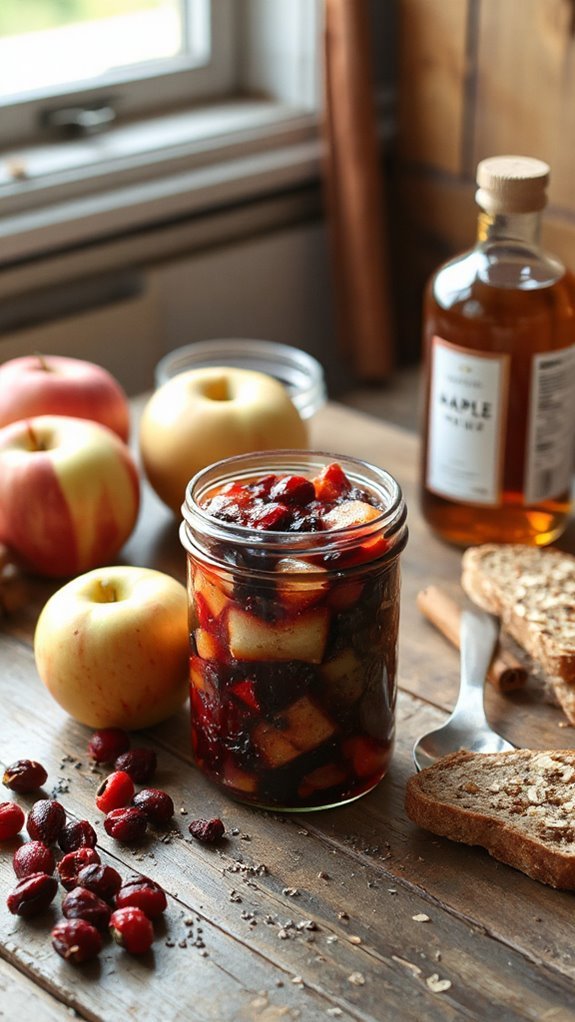 apple cinnamon cranberry chia jam iffko apple cinnamon cranberry chia jam iffko