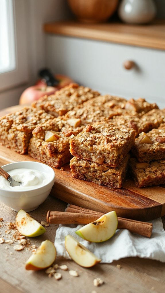 apple cinnamon oatmeal bars j16el apple cinnamon oatmeal bars j16el