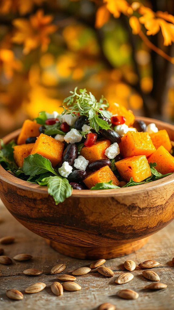 autumn pumpkin bean salad 1lw3z autumn pumpkin bean salad 1lw3z