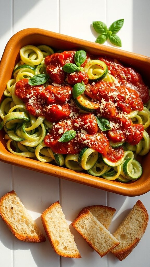 baked zucchini noodles recipe tphad baked zucchini noodles recipe tphad
