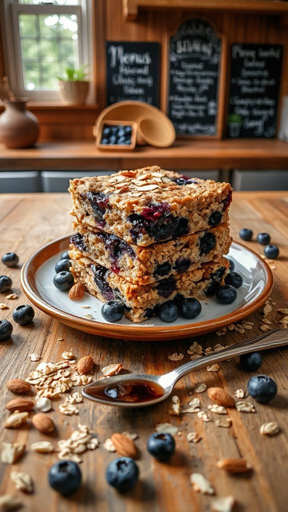 blueberry almond oatmeal bars i7zwl blueberry almond oatmeal bars i7zwl
