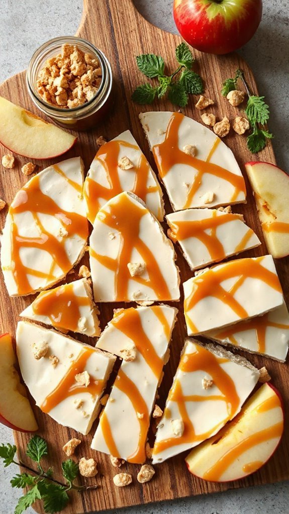 caramel apple yogurt bark 5hjet 1 caramel apple yogurt bark 5hjet 1