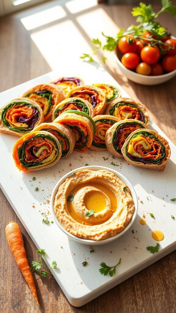 carrot hummus pinwheel recipe zveir carrot hummus pinwheel recipe zveir