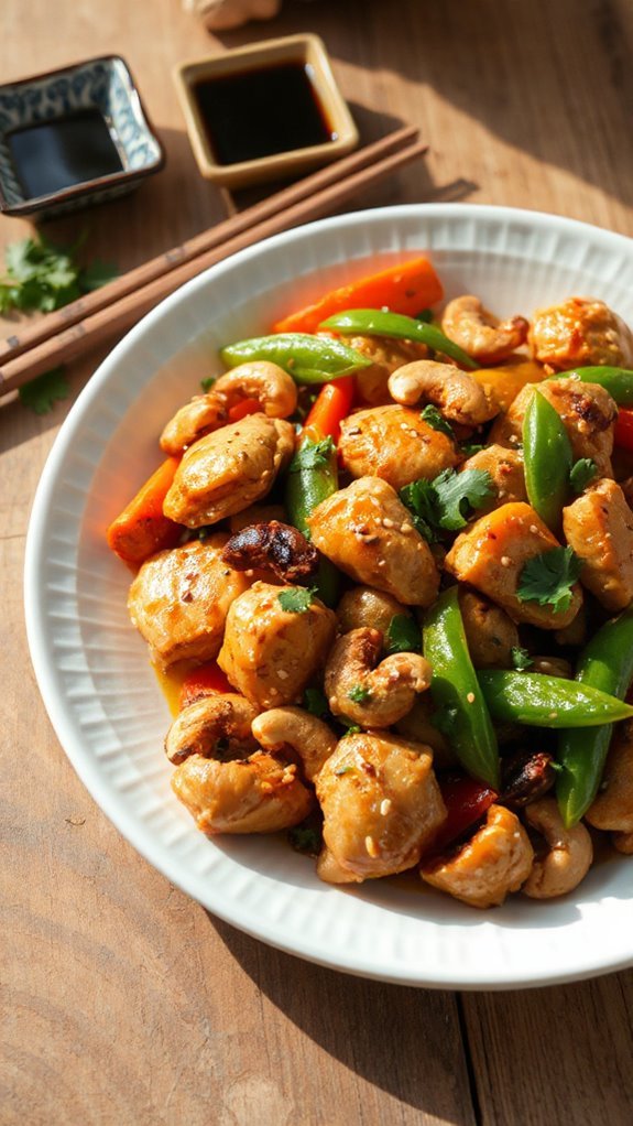 cashew ginger chicken stir fry 4zb2a cashew ginger chicken stir fry 4zb2a