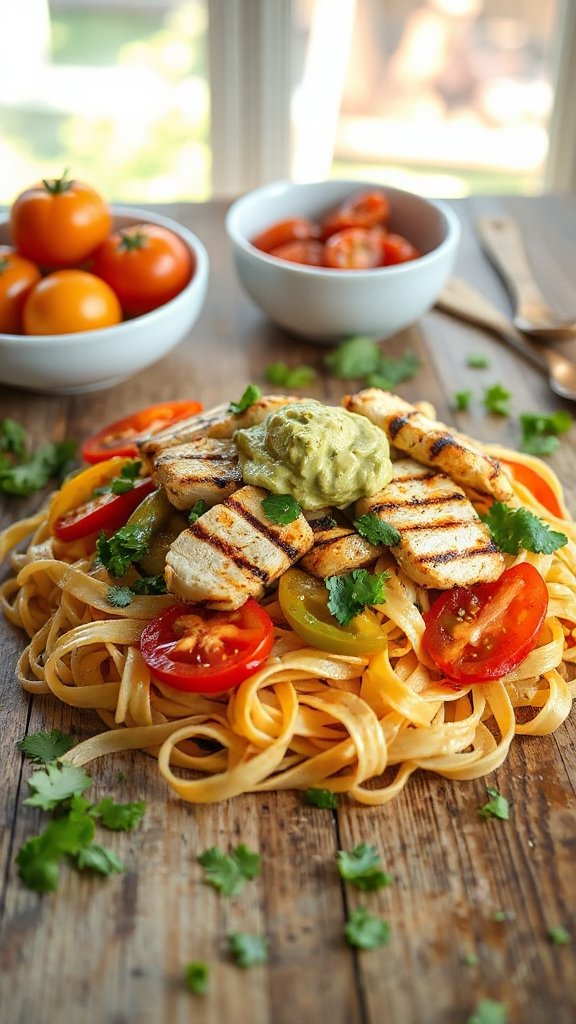 chicken fajita pasta delight lmgm6 chicken fajita pasta delight lmgm6