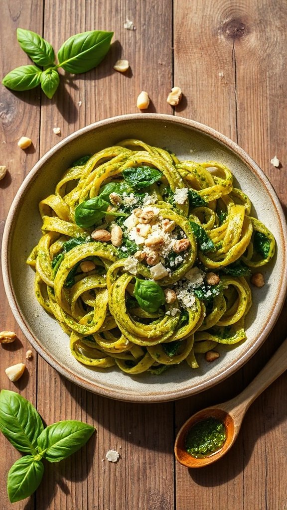 chickpea pasta with pesto xcdow chickpea pasta with pesto xcdow