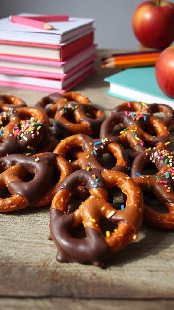 chocolate covered pretzel treat rnnie chocolate covered pretzel treat rnnie