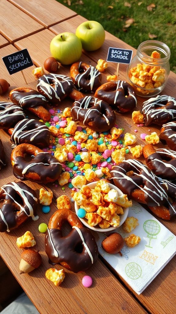 chocolate pretzel snack idea j33ym chocolate pretzel snack idea j33ym