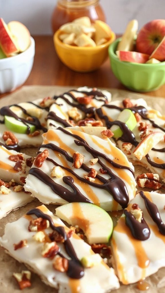 chocolate yogurt apple bark q0xwm chocolate yogurt apple bark q0xwm