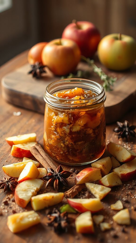 chunky apple cinnamon chia jam t1dkr chunky apple cinnamon chia jam t1dkr
