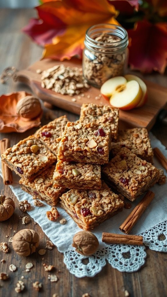 cinnamon apple granola bars ta3q3 cinnamon apple granola bars ta3q3