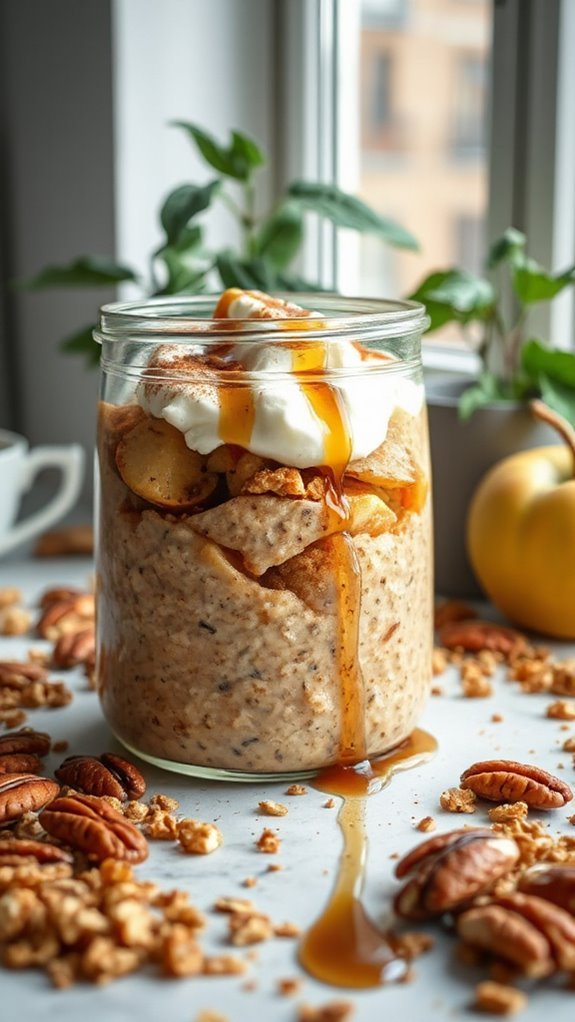cinnamon roll apple oats bdhen cinnamon roll apple oats bdhen
