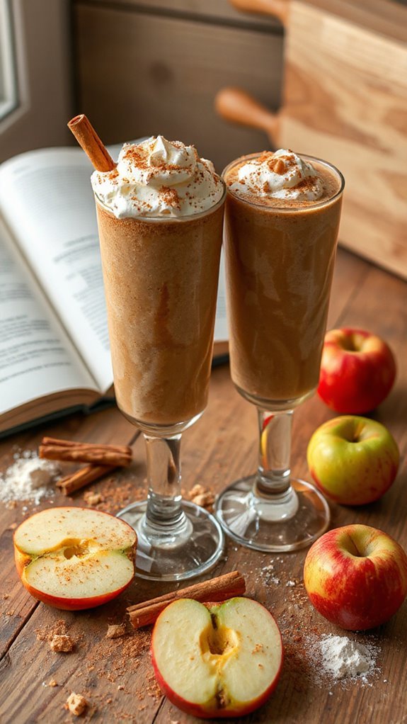 cinnamon roll apple pie smoothie bdhm4 cinnamon roll apple pie smoothie bdhm4