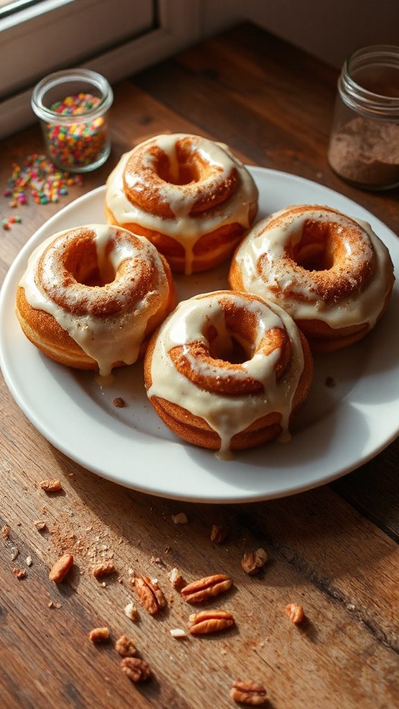 cinnamon roll donuts recipe 6ds2g cinnamon roll donuts recipe 6ds2g