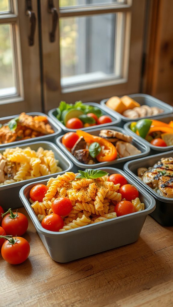 colorful cherry tomato pasta salad qdpbn