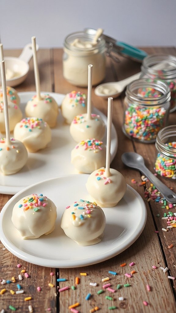 colorful vanilla cake pops k7k1h colorful vanilla cake pops k7k1h