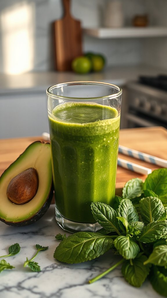 creamy avocado spinach smoothie gek0j creamy avocado spinach smoothie gek0j