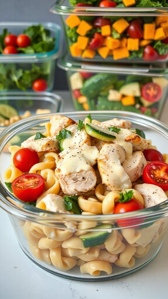 creamy chicken pasta salad eaxsp