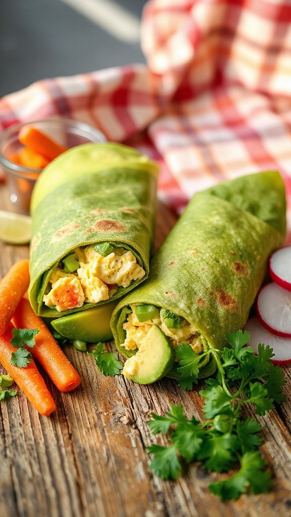 creamy egg avocado wrap tzadh creamy egg avocado wrap tzadh