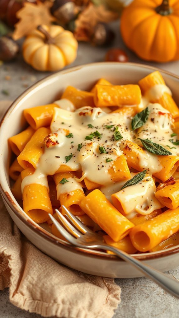 creamy pumpkin alfredo ziti 6l3l2 creamy pumpkin alfredo ziti 6l3l2