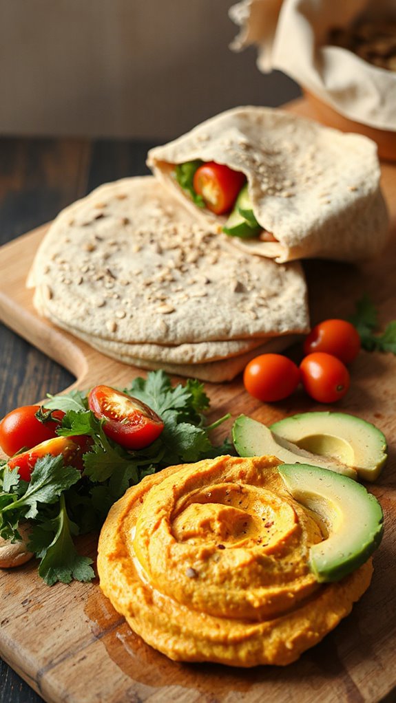 creamy roasted garlic hummus rly7x