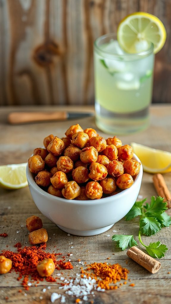 crispy spicy bbq chickpeas un6l6 crispy spicy bbq chickpeas un6l6