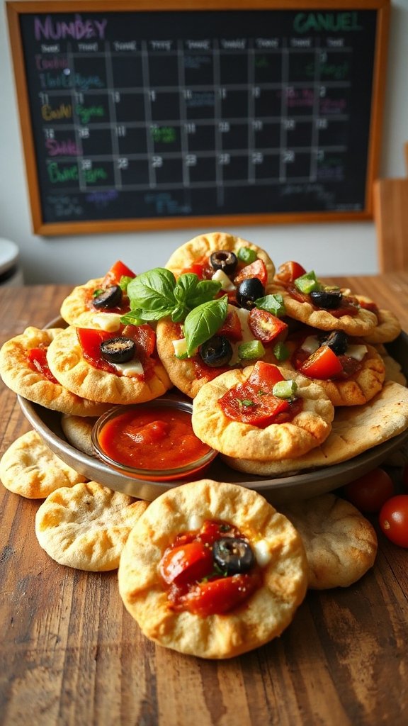 customizable mini pita pizzas 0jdsf customizable mini pita pizzas 0jdsf