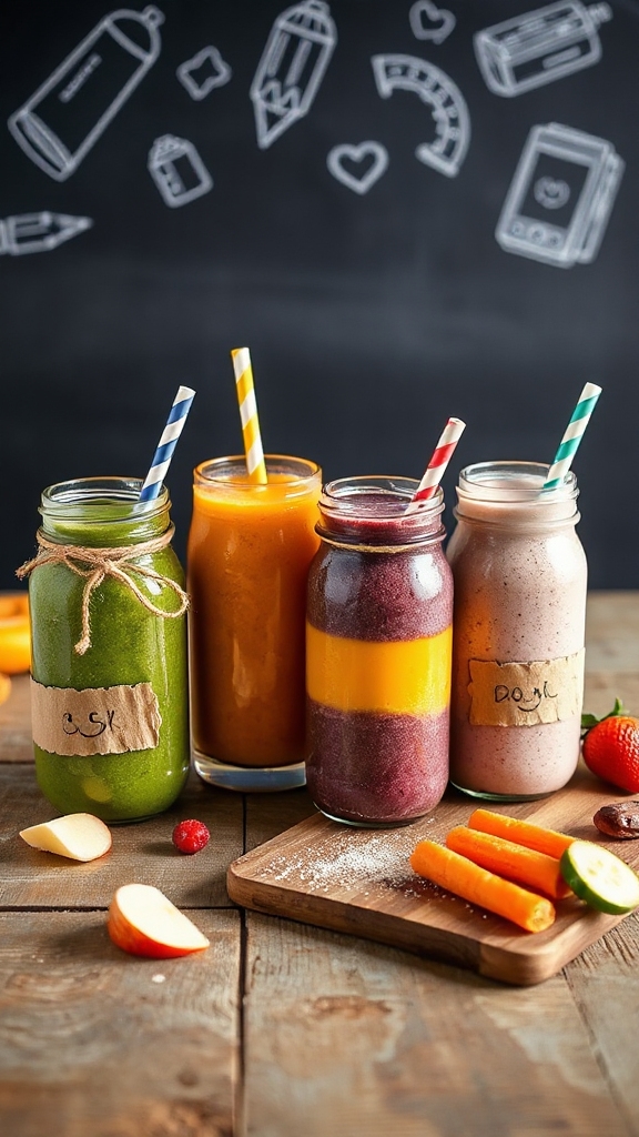 customizable nutritious smoothie jars q7tob