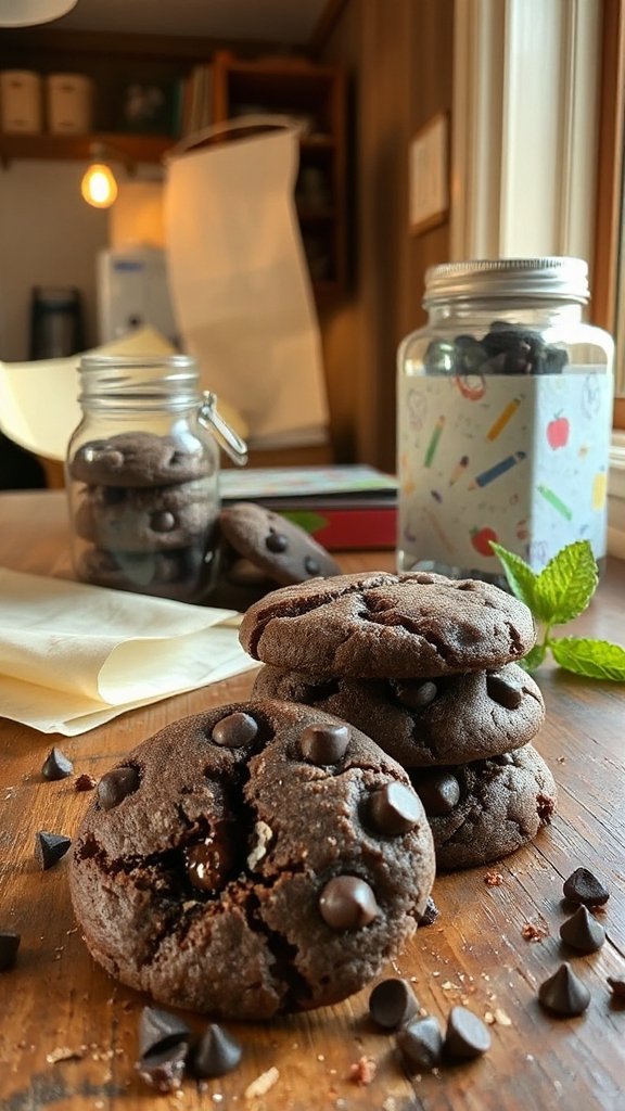 decadent double chocolate cookies vtt6n decadent double chocolate cookies vtt6n