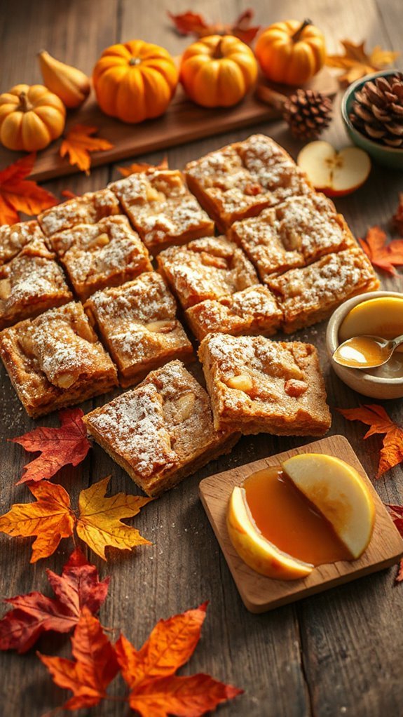 delicious brown butter apple blondies mogbw