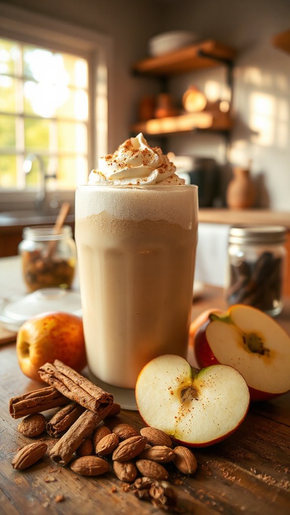 delicious coconut apple shake fvx21