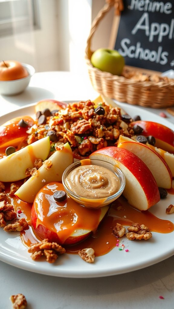 delicious customizable apple nachos 7clwv delicious customizable apple nachos 7clwv