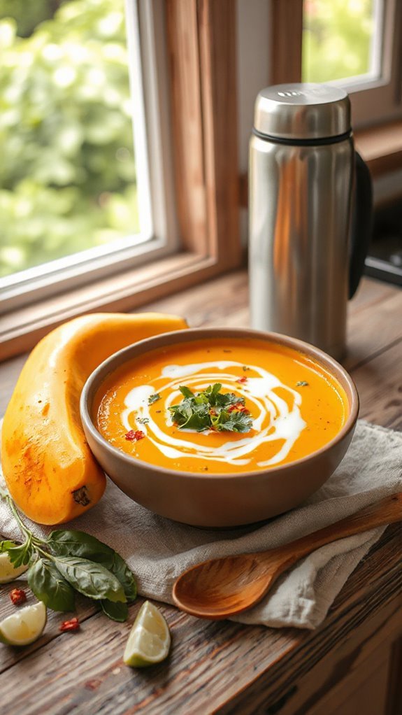 exotic thai butternut squash soup veqii exotic thai butternut squash soup veqii