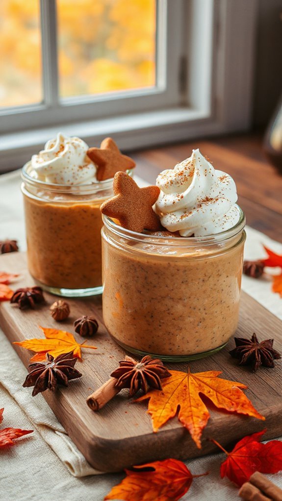 festive gingerbread chia pudding n68pu festive gingerbread chia pudding n68pu