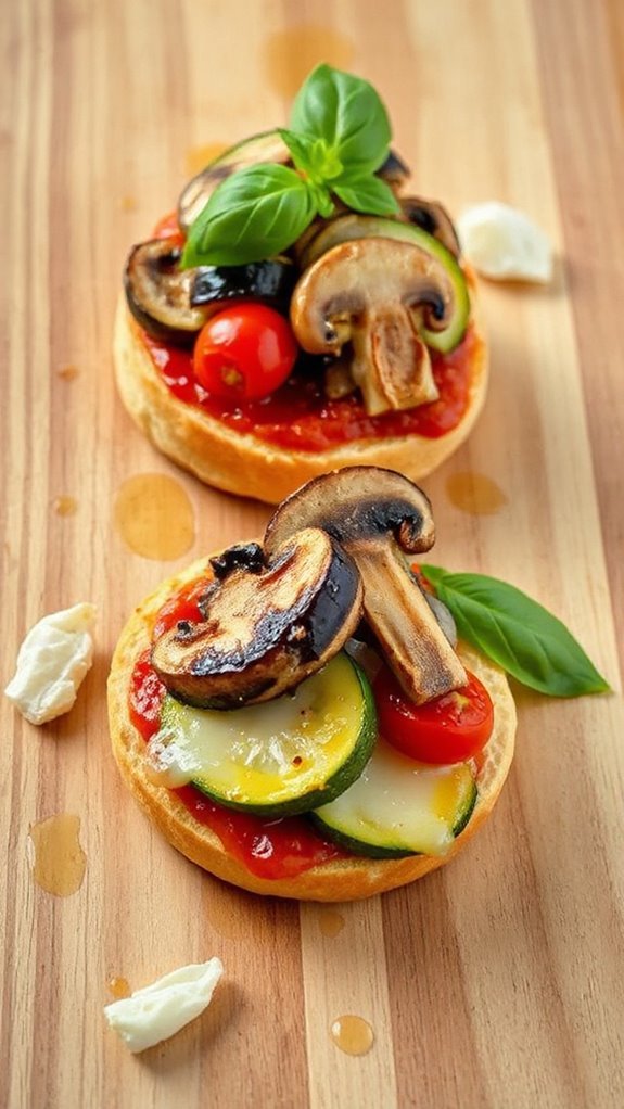 garden veggie mini pizzas vgw7a garden veggie mini pizzas vgw7a