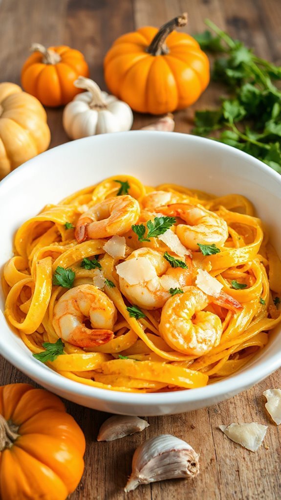 garlic shrimp pumpkin alfredo 5luvp garlic shrimp pumpkin alfredo 5luvp