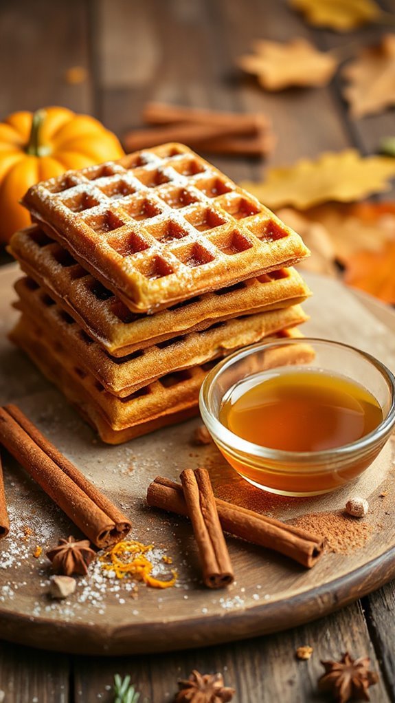 gingerbread pumpkin spice waffles truwb gingerbread pumpkin spice waffles truwb