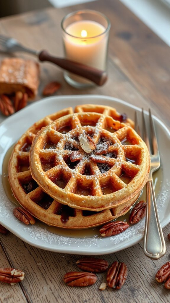 gluten free cinnamon roll waffles pbw1c gluten free cinnamon roll waffles pbw1c
