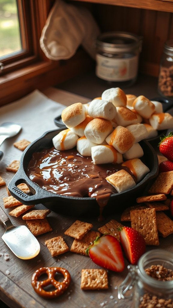gooey s mores dip delight w5vjb gooey s mores dip delight w5vjb