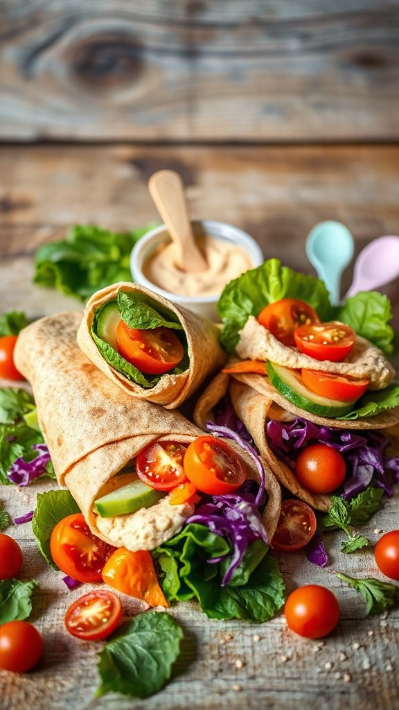 healthy veggie hummus wrap d4ltx healthy veggie hummus wrap d4ltx