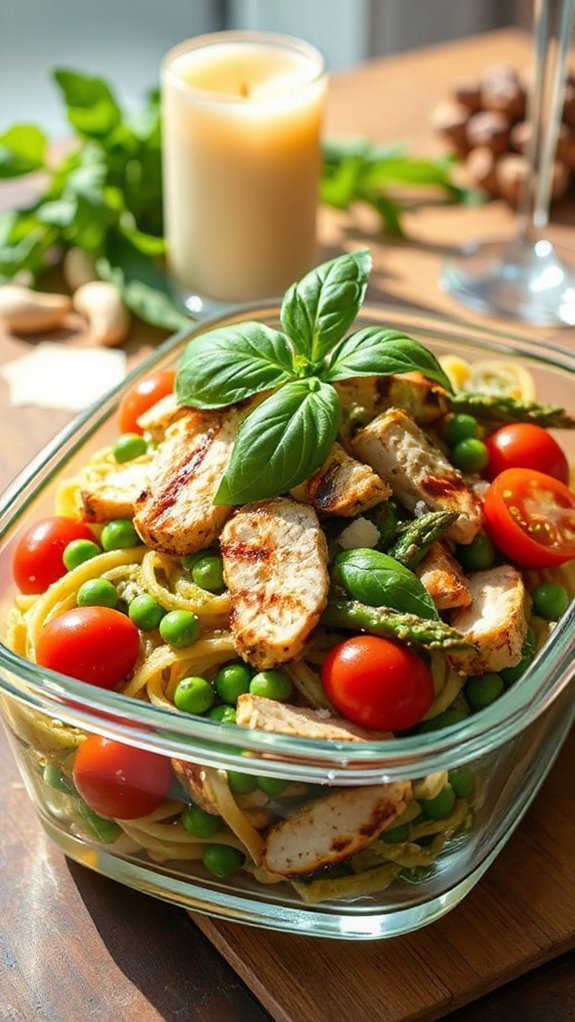 hearty chicken pesto pasta pt7ab hearty chicken pesto pasta pt7ab