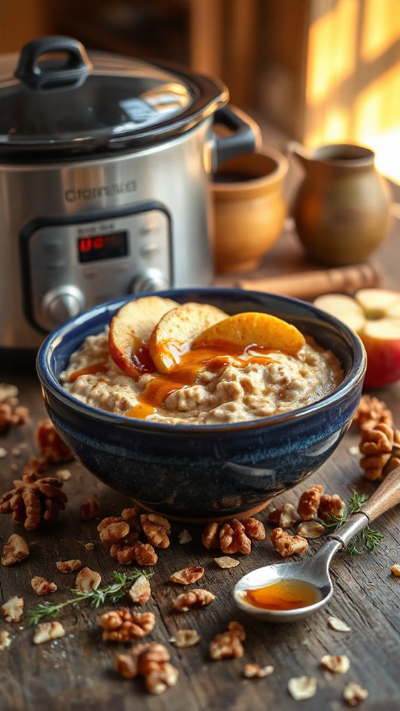 hearty maple apple steel cut oats xr2t2