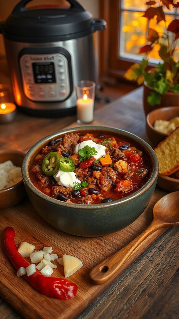 hearty protein packed chili recipe ttra1 hearty protein packed chili recipe ttra1