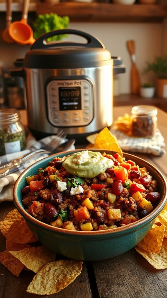hearty quinoa vegetable chili n2sib hearty quinoa vegetable chili n2sib