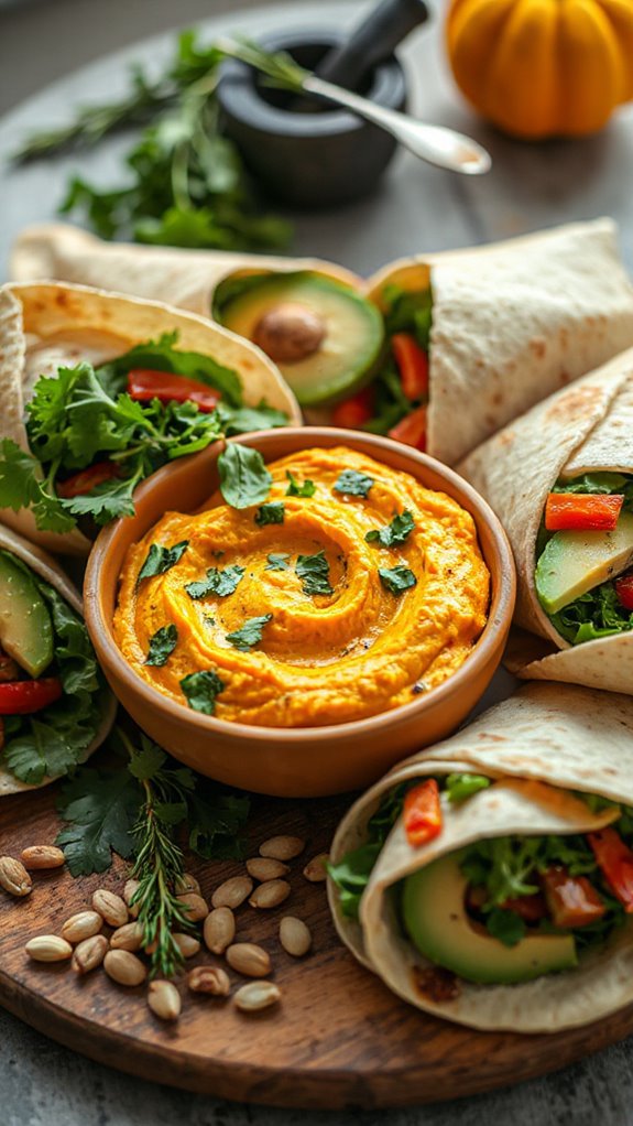 herbed pumpkin hummus recipe ljdyn