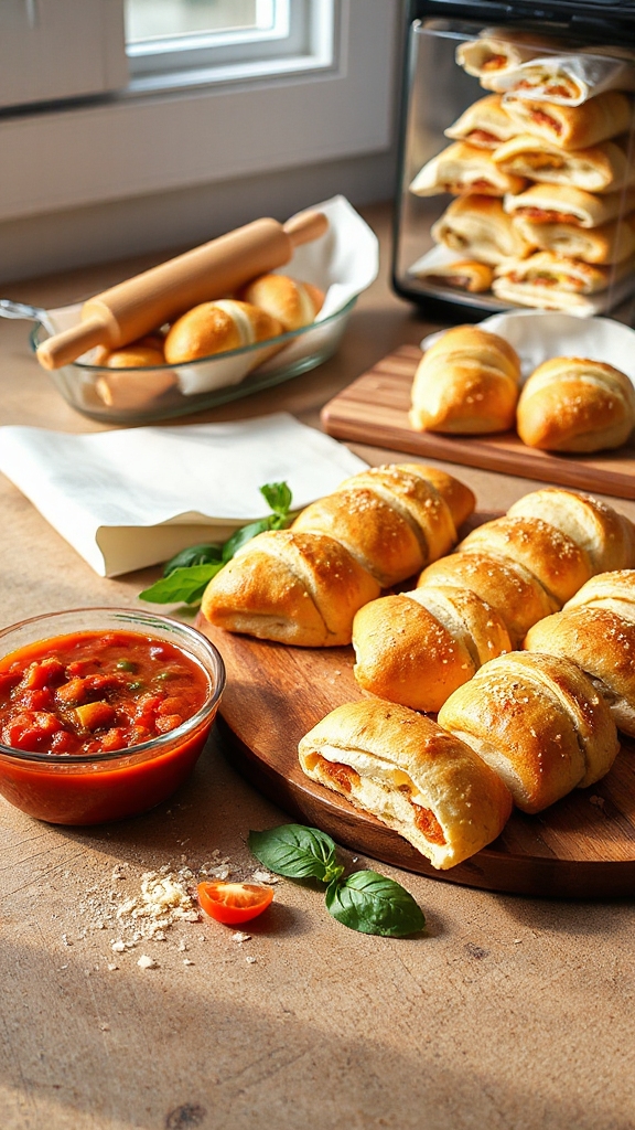 homemade pizza rolls recipe xthak