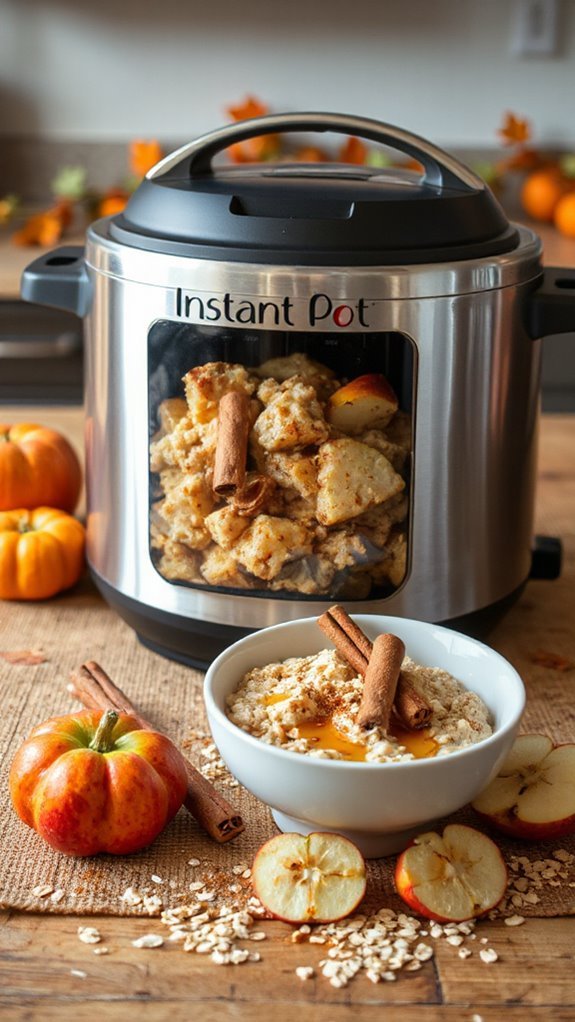 instant pot apple cinnamon oats v61bv instant pot apple cinnamon oats v61bv