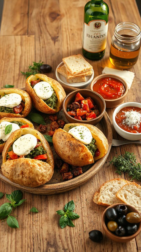 italian loaded potato bar irc6d italian loaded potato bar irc6d