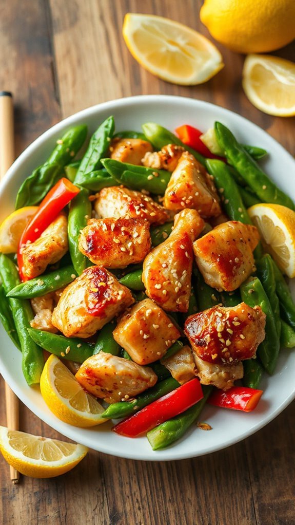 lemon ginger chicken stir fry flgmw lemon ginger chicken stir fry flgmw