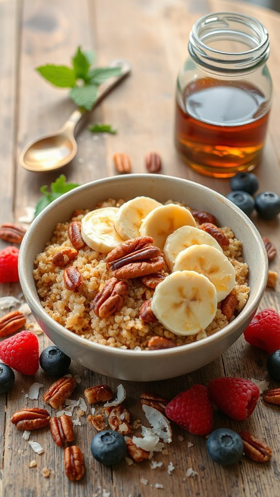 maple pecan overnight quinoa recipe e3pwb maple pecan overnight quinoa recipe e3pwb